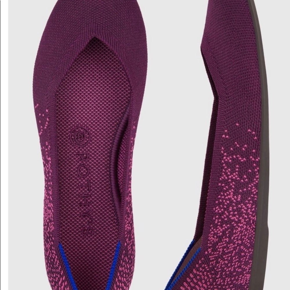 Rothys The Flat Fig Python Flat Round Toe - image 3